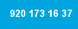 920 173 16 37 920 173 16 37